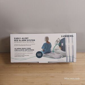 LUNDERG 2PCS SET- EARLY-ALART BED ALARM SENSOR PAD AND PAIGER SET